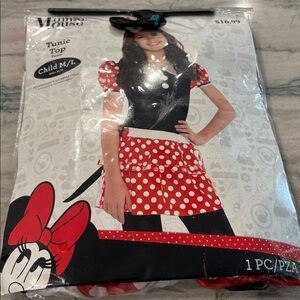 NWT DISNEY MINNIE MOUSE CHILD COSTUME